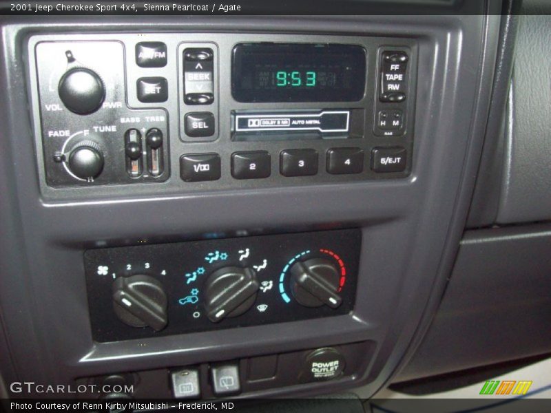Sienna Pearlcoat / Agate 2001 Jeep Cherokee Sport 4x4