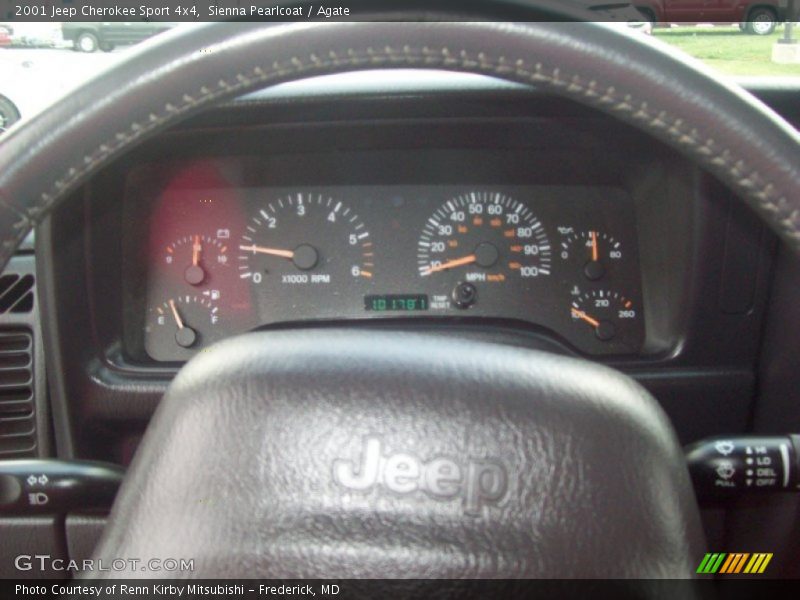 Sienna Pearlcoat / Agate 2001 Jeep Cherokee Sport 4x4