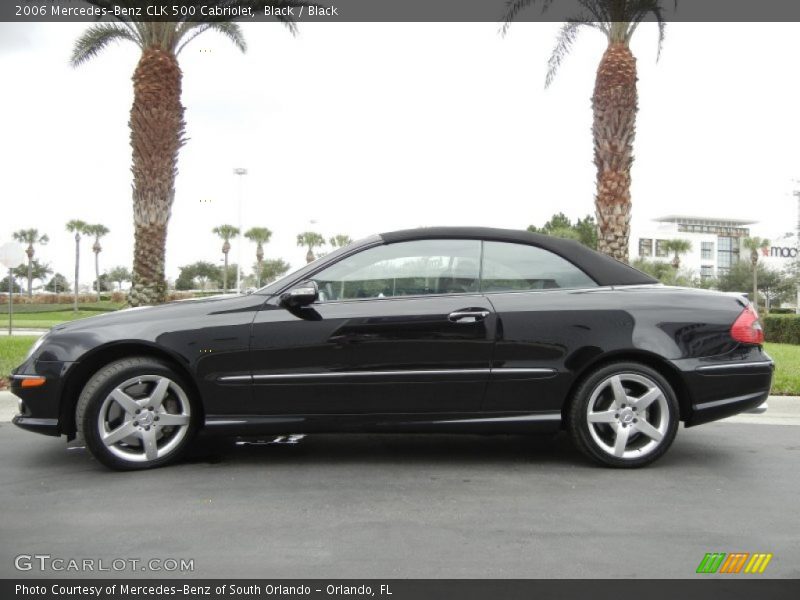  2006 CLK 500 Cabriolet Black