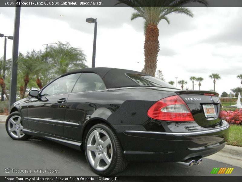  2006 CLK 500 Cabriolet Black