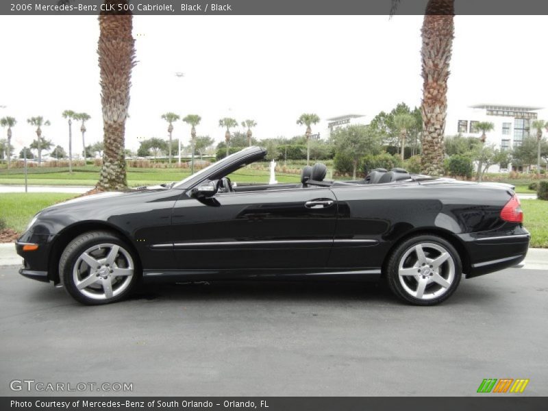  2006 CLK 500 Cabriolet Black