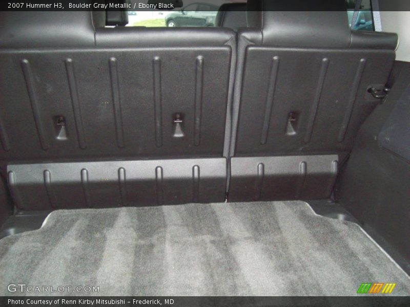 Boulder Gray Metallic / Ebony Black 2007 Hummer H3