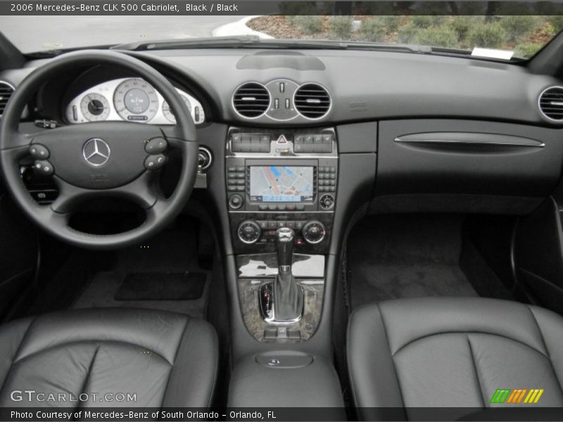 Dashboard of 2006 CLK 500 Cabriolet