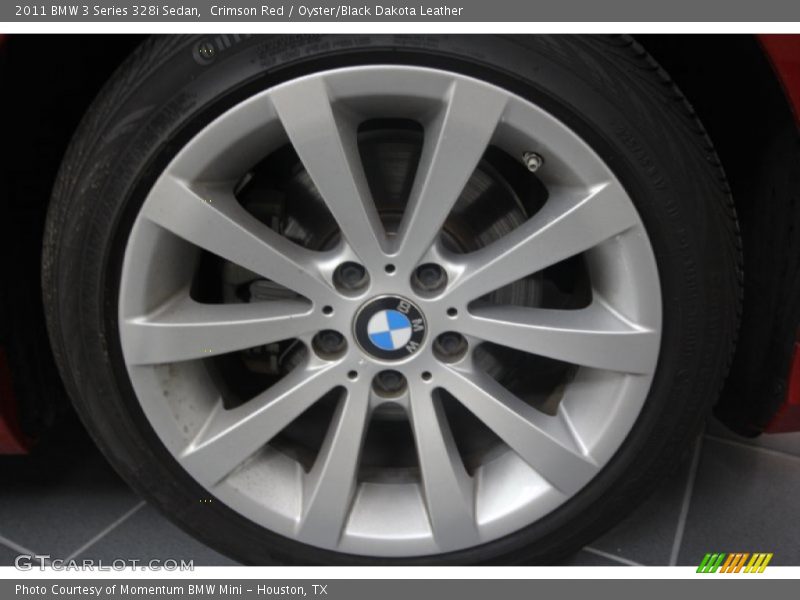 Crimson Red / Oyster/Black Dakota Leather 2011 BMW 3 Series 328i Sedan