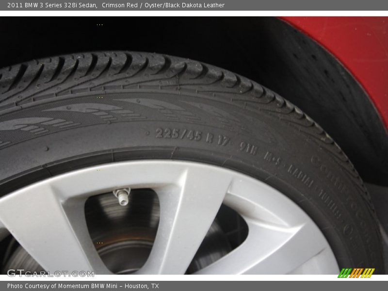 Crimson Red / Oyster/Black Dakota Leather 2011 BMW 3 Series 328i Sedan