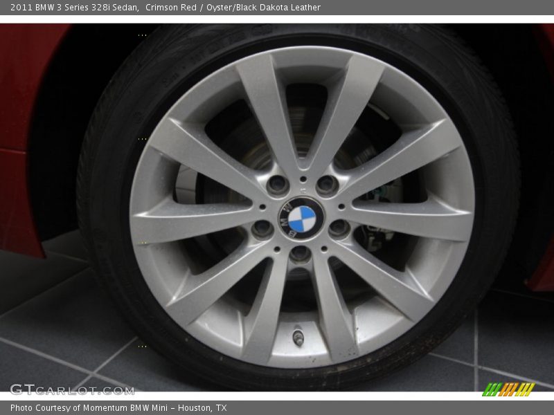 Crimson Red / Oyster/Black Dakota Leather 2011 BMW 3 Series 328i Sedan