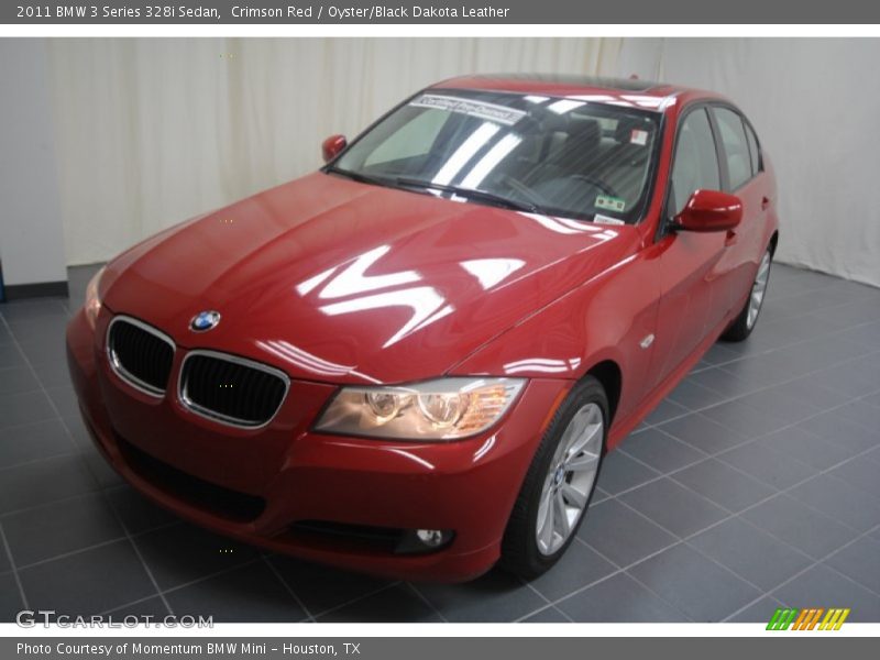 Crimson Red / Oyster/Black Dakota Leather 2011 BMW 3 Series 328i Sedan