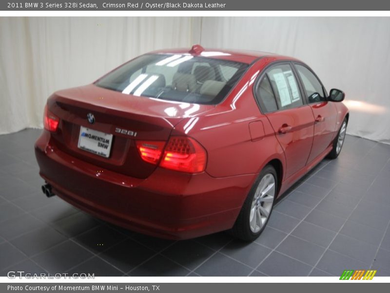 Crimson Red / Oyster/Black Dakota Leather 2011 BMW 3 Series 328i Sedan