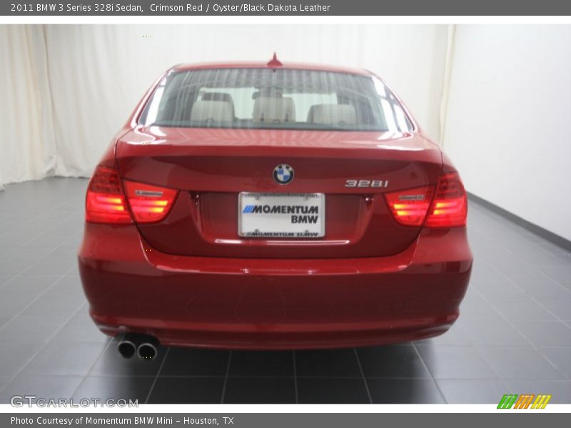 Crimson Red / Oyster/Black Dakota Leather 2011 BMW 3 Series 328i Sedan