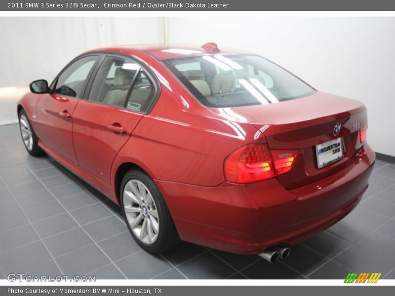 Crimson Red / Oyster/Black Dakota Leather 2011 BMW 3 Series 328i Sedan