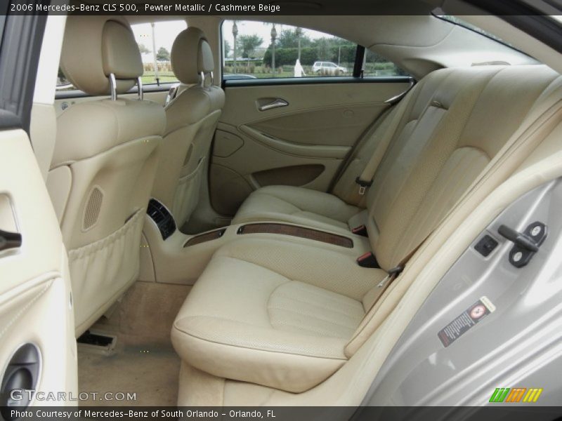 Pewter Metallic / Cashmere Beige 2006 Mercedes-Benz CLS 500