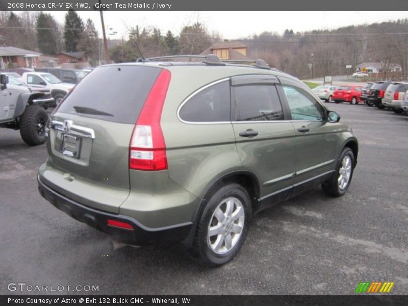 Green Tea Metallic / Ivory 2008 Honda CR-V EX 4WD