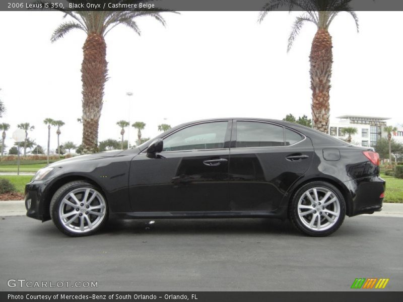 Black Onyx / Cashmere Beige 2006 Lexus IS 350