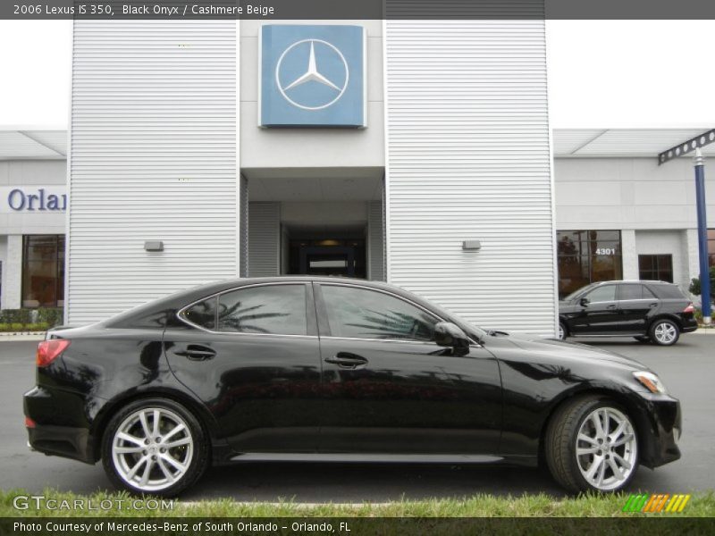 Black Onyx / Cashmere Beige 2006 Lexus IS 350