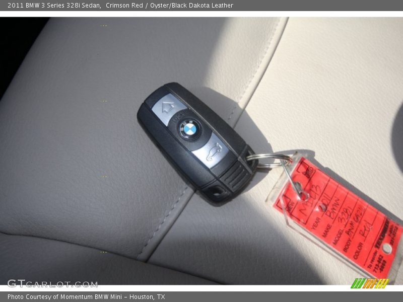 Crimson Red / Oyster/Black Dakota Leather 2011 BMW 3 Series 328i Sedan