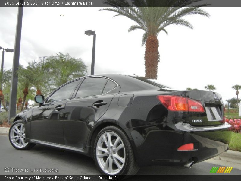 Black Onyx / Cashmere Beige 2006 Lexus IS 350