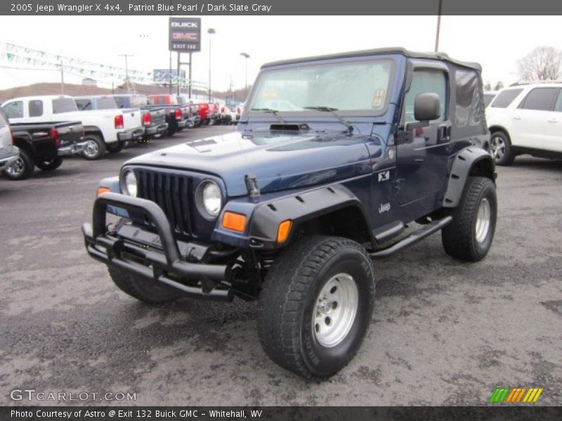 Patriot Blue Pearl / Dark Slate Gray 2005 Jeep Wrangler X 4x4