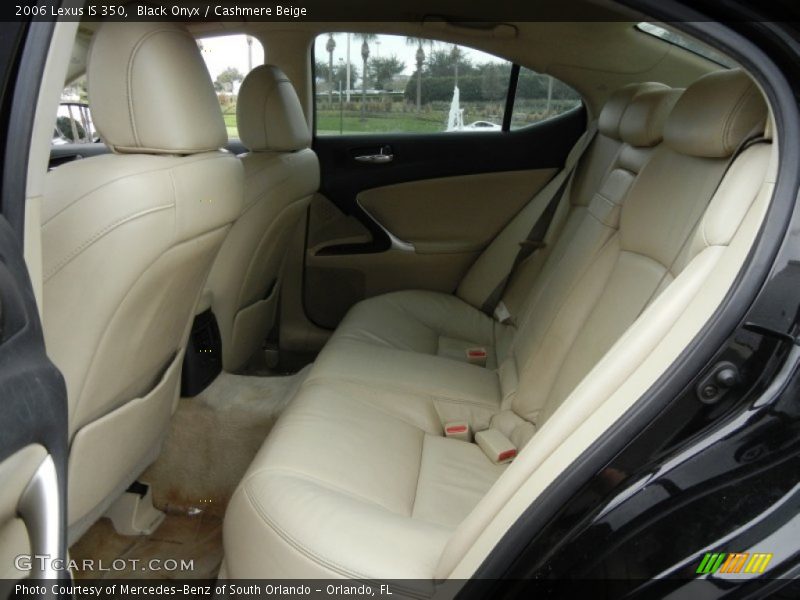 Black Onyx / Cashmere Beige 2006 Lexus IS 350