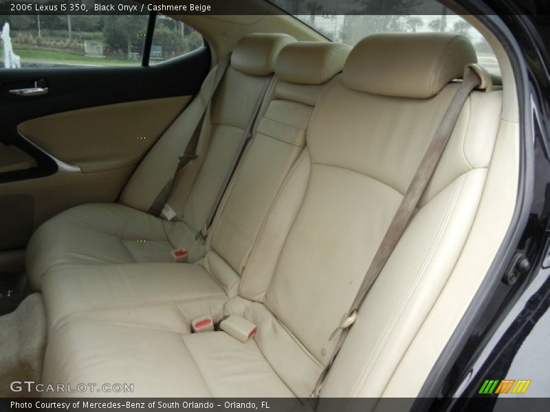 Black Onyx / Cashmere Beige 2006 Lexus IS 350