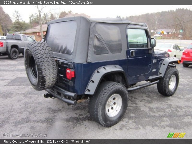 Patriot Blue Pearl / Dark Slate Gray 2005 Jeep Wrangler X 4x4