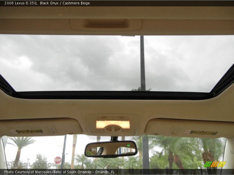 Black Onyx / Cashmere Beige 2006 Lexus IS 350