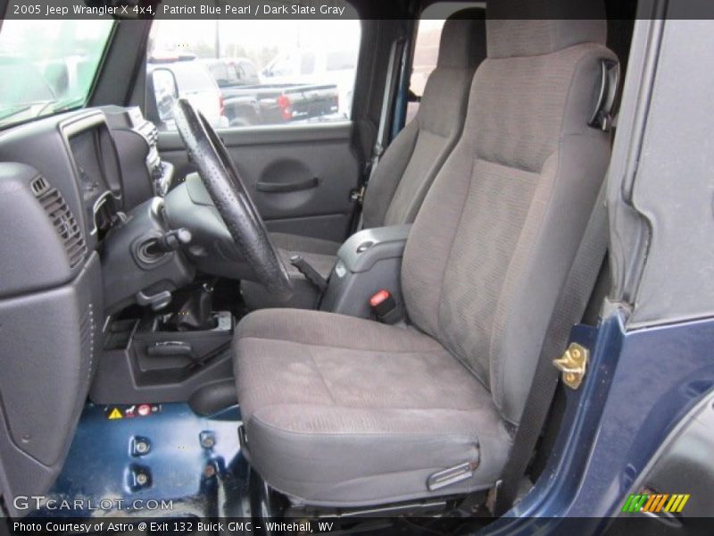 Patriot Blue Pearl / Dark Slate Gray 2005 Jeep Wrangler X 4x4