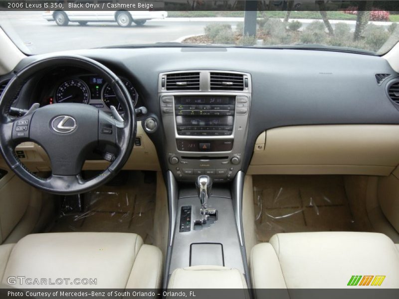 Black Onyx / Cashmere Beige 2006 Lexus IS 350