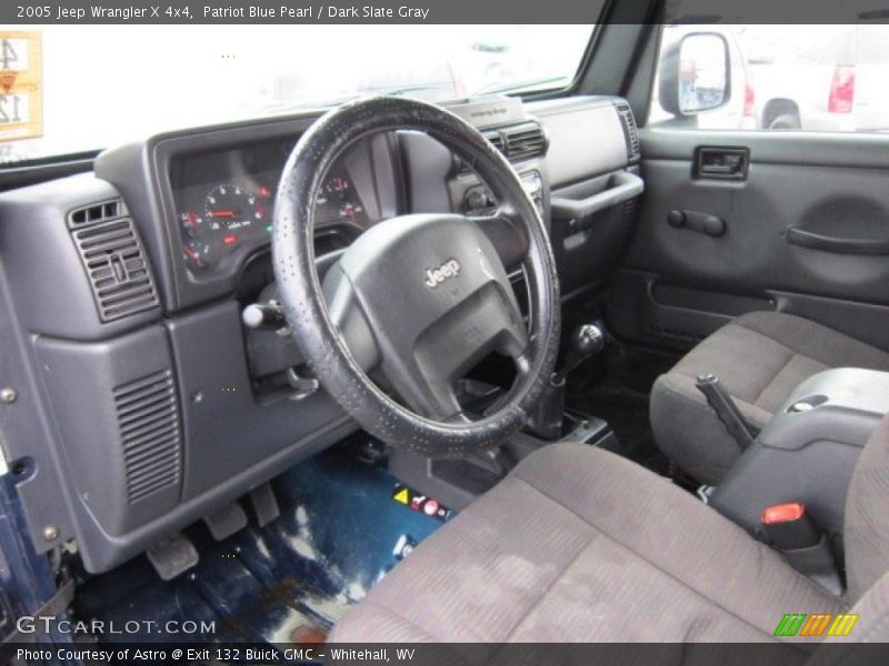 Patriot Blue Pearl / Dark Slate Gray 2005 Jeep Wrangler X 4x4