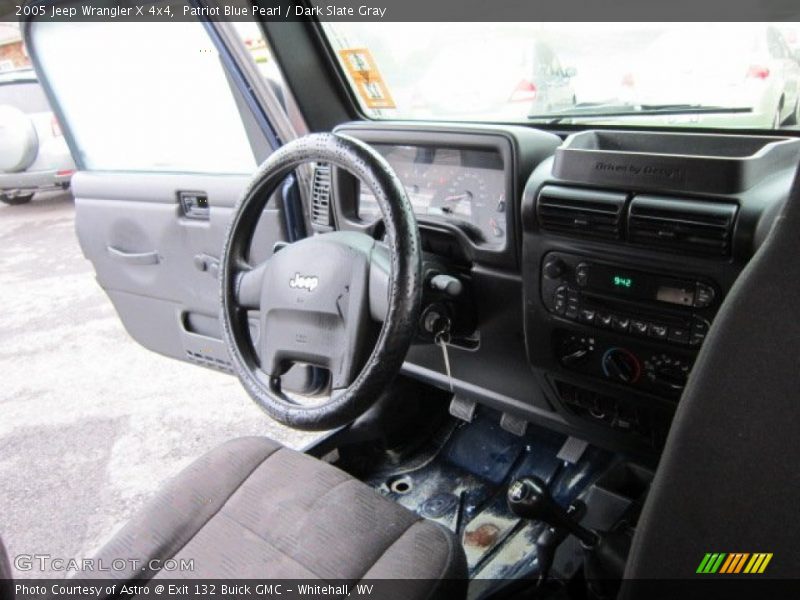 Patriot Blue Pearl / Dark Slate Gray 2005 Jeep Wrangler X 4x4