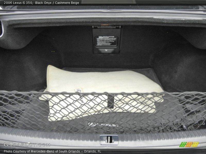 Black Onyx / Cashmere Beige 2006 Lexus IS 350