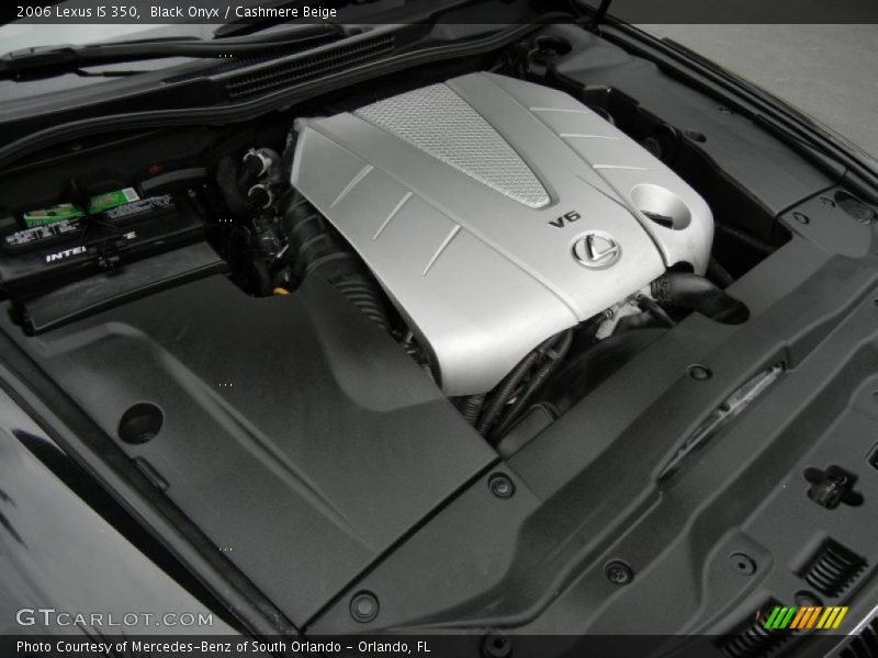 Black Onyx / Cashmere Beige 2006 Lexus IS 350
