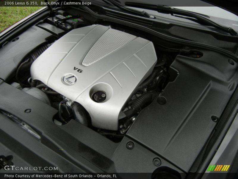 Black Onyx / Cashmere Beige 2006 Lexus IS 350