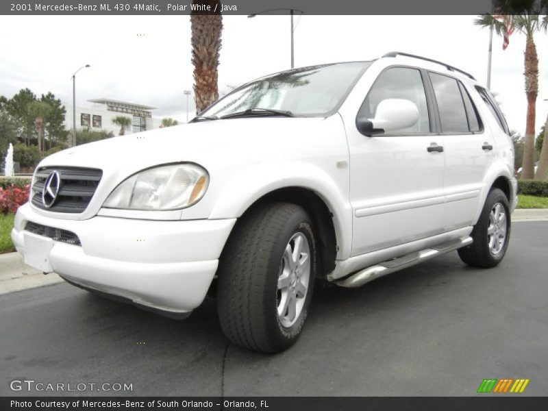 Polar White / Java 2001 Mercedes-Benz ML 430 4Matic