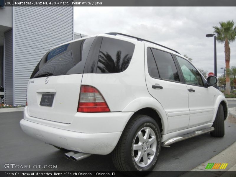 Polar White / Java 2001 Mercedes-Benz ML 430 4Matic
