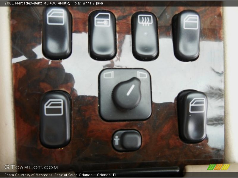 Polar White / Java 2001 Mercedes-Benz ML 430 4Matic