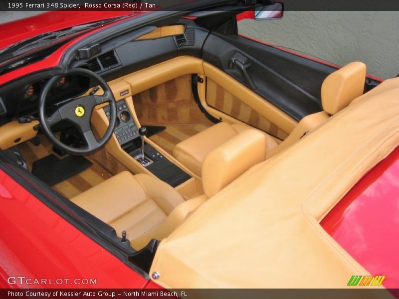  1995 348 Spider Tan Interior