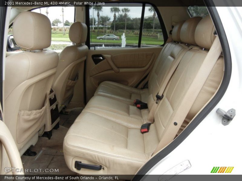 2001 ML 430 4Matic Java Interior
