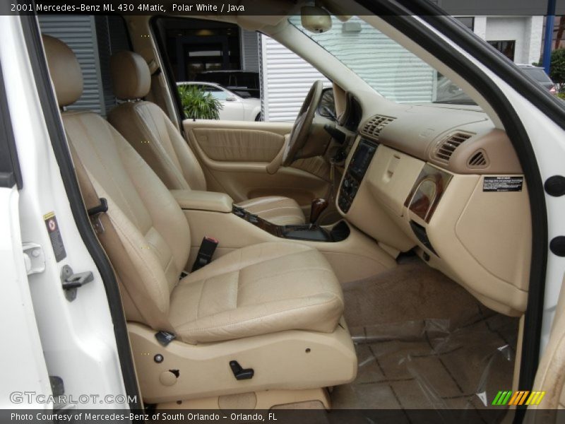 Polar White / Java 2001 Mercedes-Benz ML 430 4Matic