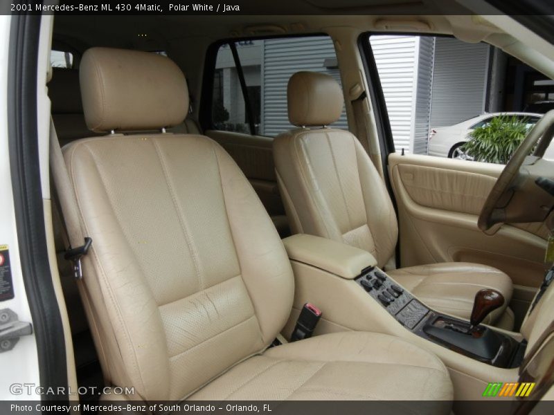  2001 ML 430 4Matic Java Interior