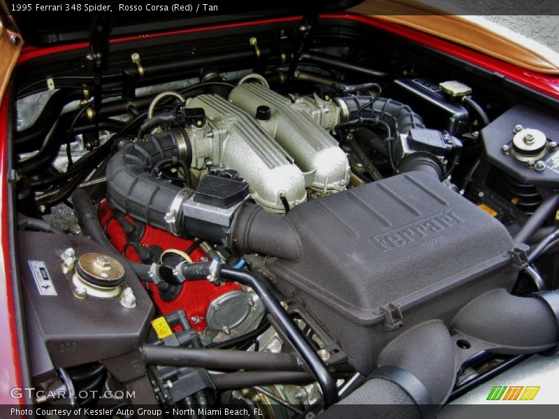  1995 348 Spider Engine - 3.4L DOHC 32V V8
