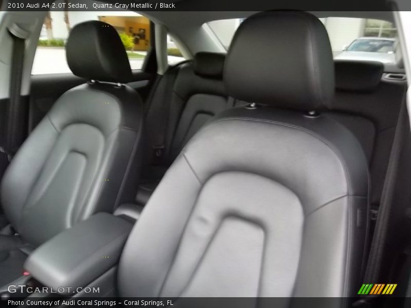 Quartz Gray Metallic / Black 2010 Audi A4 2.0T Sedan