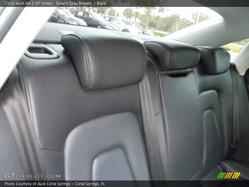 Quartz Gray Metallic / Black 2010 Audi A4 2.0T Sedan