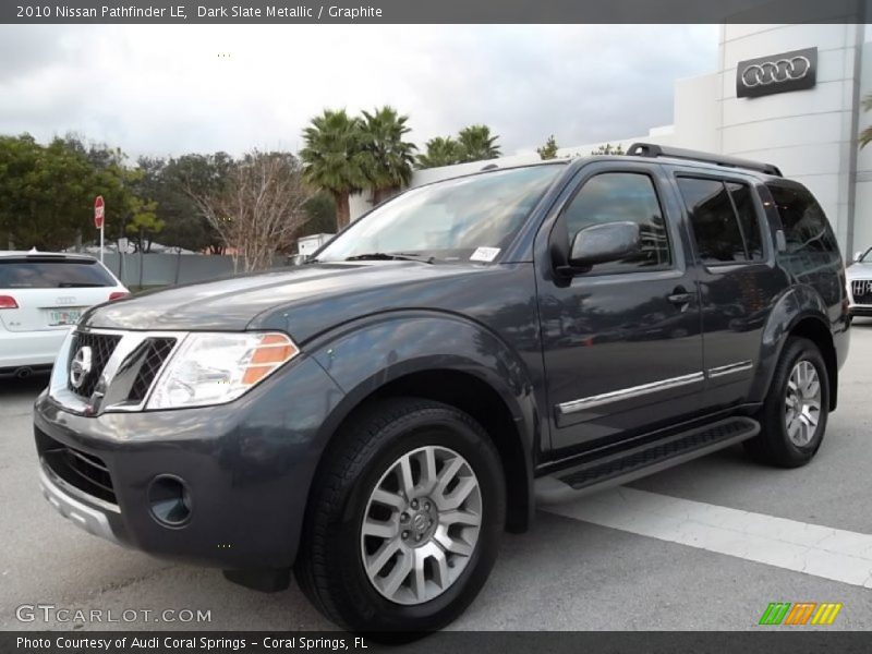 Dark Slate Metallic / Graphite 2010 Nissan Pathfinder LE