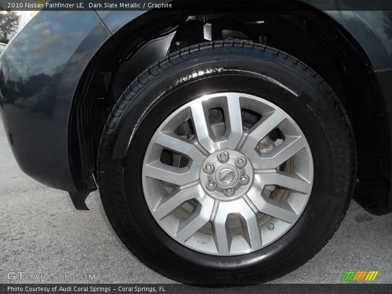Dark Slate Metallic / Graphite 2010 Nissan Pathfinder LE