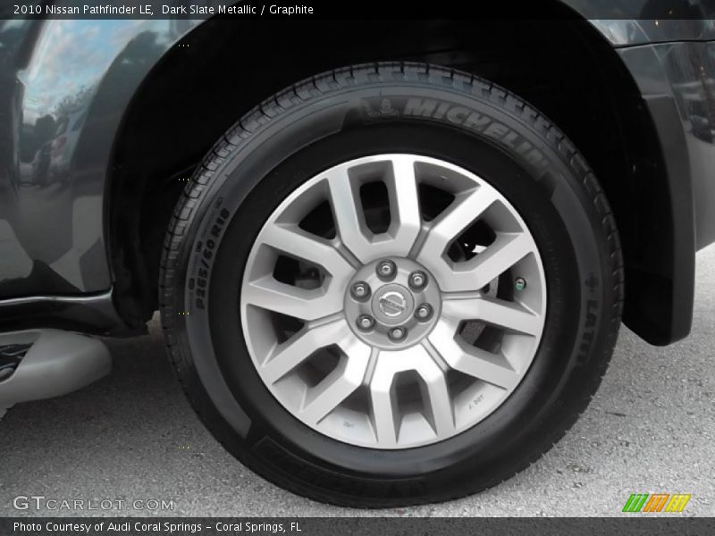 Dark Slate Metallic / Graphite 2010 Nissan Pathfinder LE