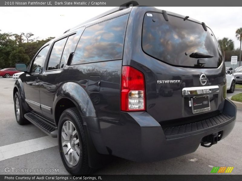 Dark Slate Metallic / Graphite 2010 Nissan Pathfinder LE