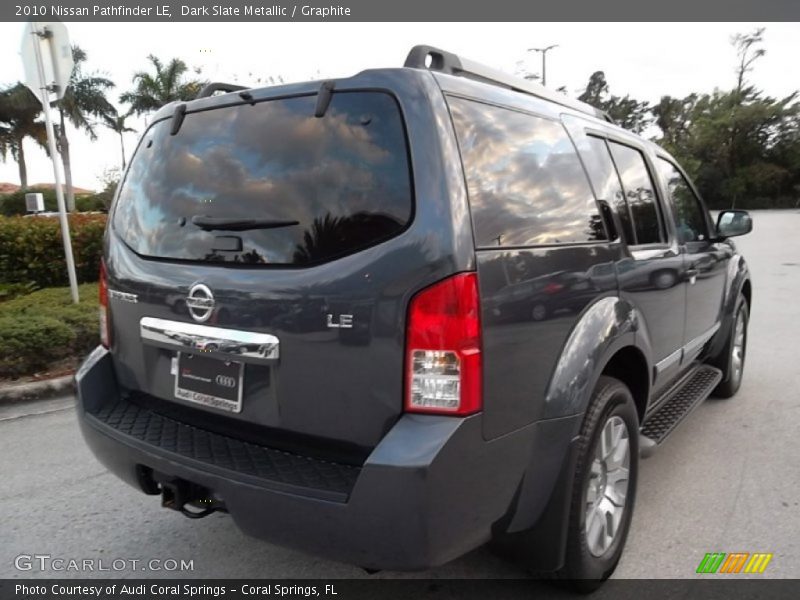 Dark Slate Metallic / Graphite 2010 Nissan Pathfinder LE