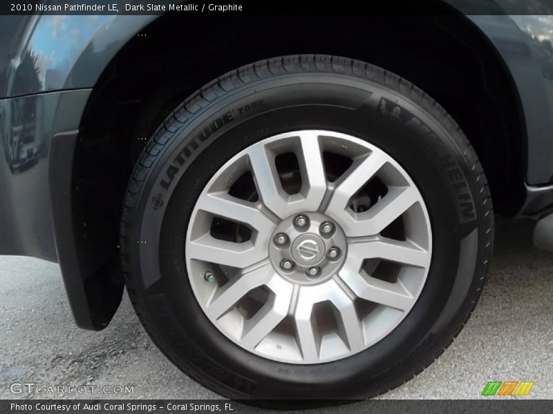 Dark Slate Metallic / Graphite 2010 Nissan Pathfinder LE