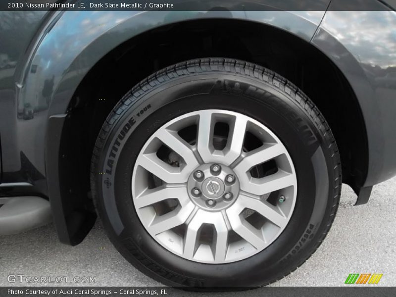 Dark Slate Metallic / Graphite 2010 Nissan Pathfinder LE