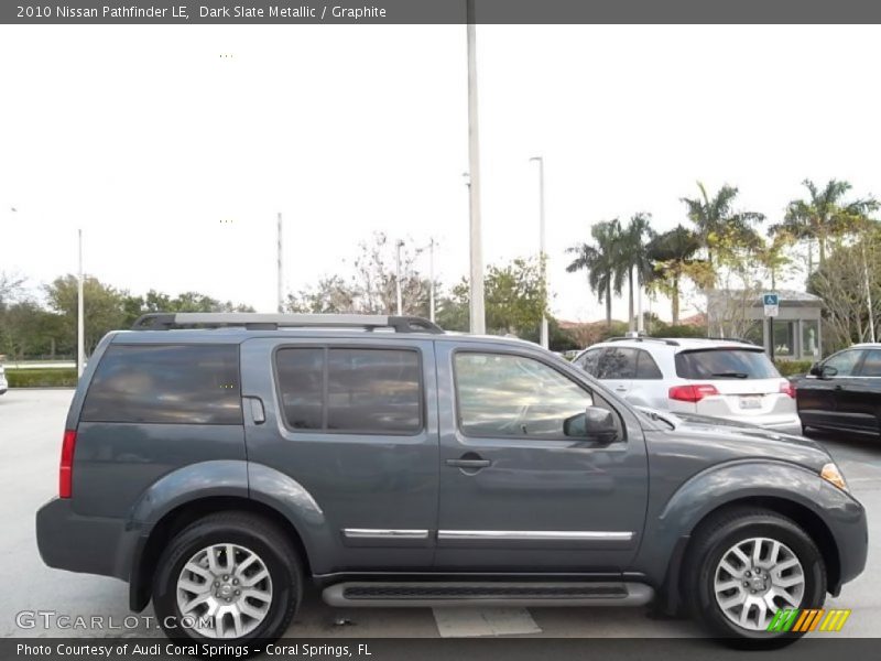 Dark Slate Metallic / Graphite 2010 Nissan Pathfinder LE